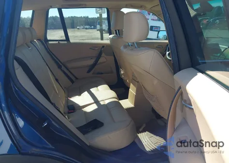 2006 BMW X3 3.0I from USA, damaged, VIN WBXPA93476WG81056